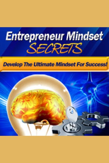 Entrepreneur Mindset Secrets - Think Right Make It Big - A Guide to the Successful Entrepreneur’s Mindset - cover