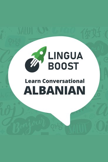 LinguaBoost - Learn Conversational Albanian - cover