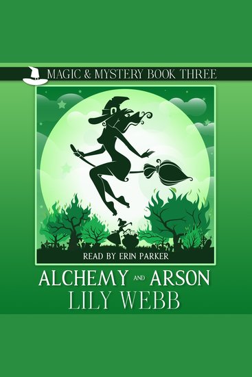 Alchemy and Arson - Paranormal Cozy Mystery - cover