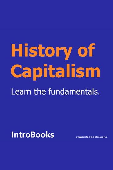 History of Capitalism - cover