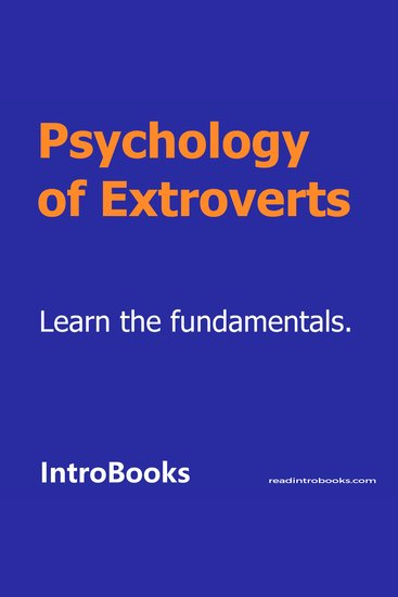 Psychology of Extroverts - cover