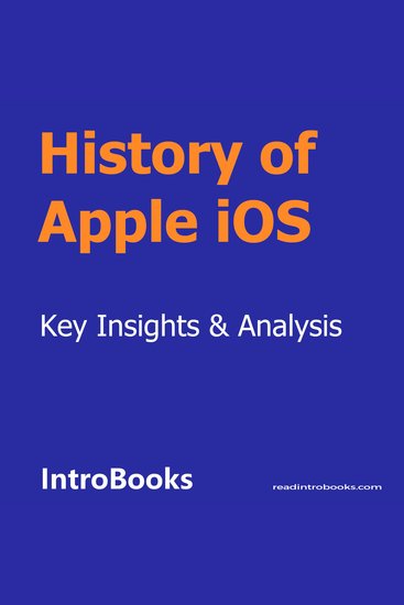 History of Apple iOS - cover