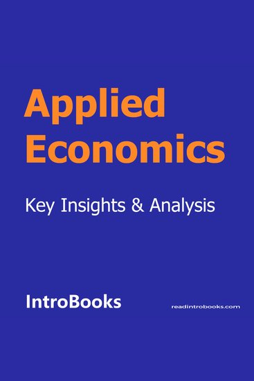 Applied Economics - cover