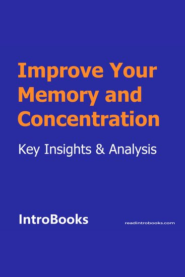 Improve Your Memory and Concentration - cover