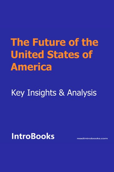 The Future of the United States of America - cover