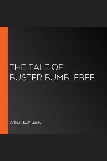 The Tale of Buster Bumblebee - cover