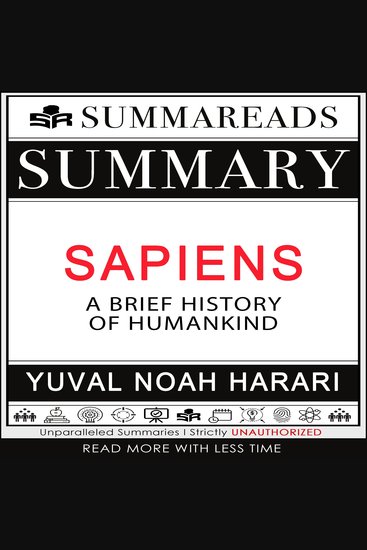 Summary of Sapiens - A Brief History of Humankind by Yuval Noah Harari - cover