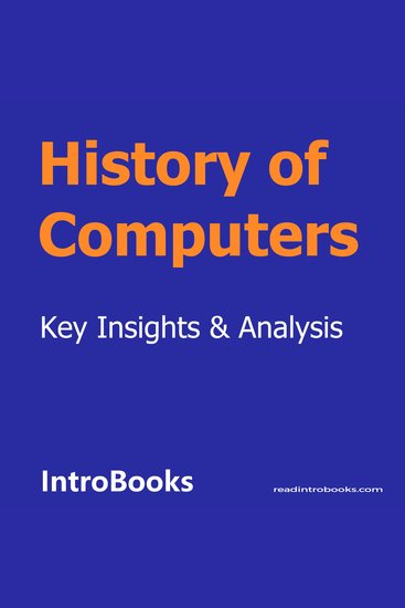 History of Computers - cover