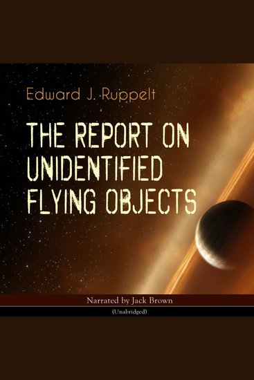 The Report on Unidentified Flying Objects - cover