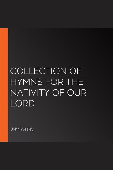 Collection of Hymns for the Nativity of Our Lord - cover