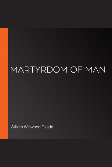 Martyrdom of Man - cover