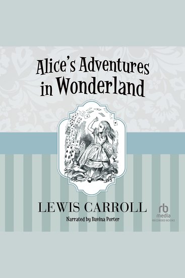 Alice's Adventures in Wonderland - cover