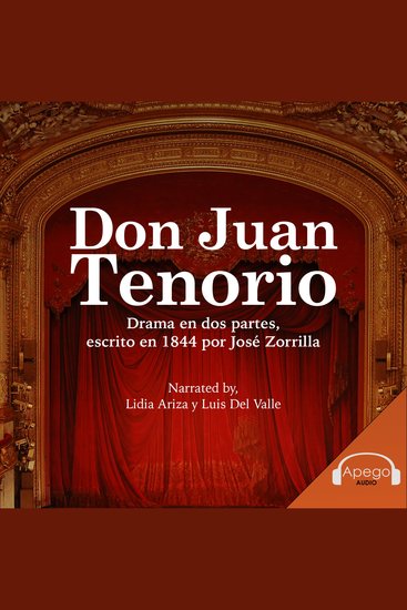 Don Juan Tenorio - A Spanish Play - cover