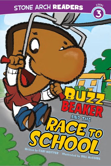Buzz Beaker and the Race to School - cover