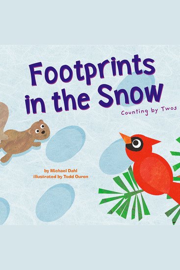 Footprints in the Snow - Counting by Twos - cover