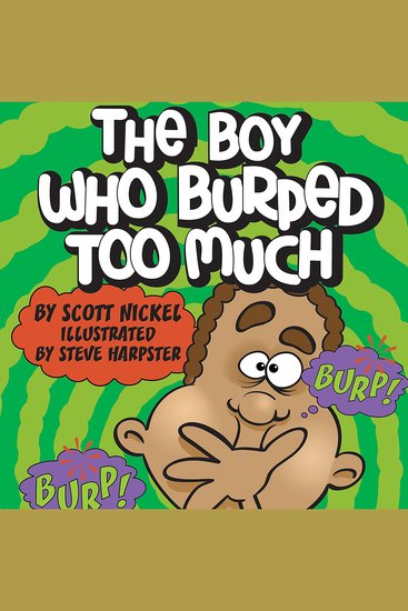 The Boy Who Burped Too Much - cover