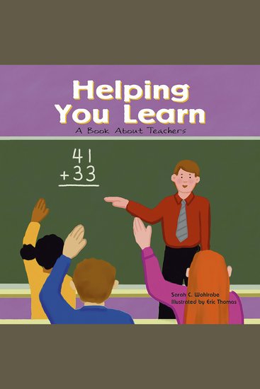 Helping You Learn - A Book About Teachers - cover