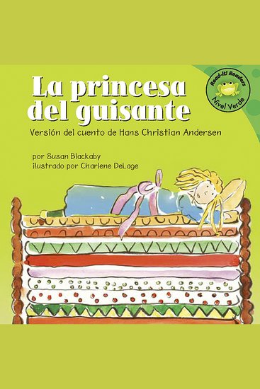 princesa del guisante La - Versión del cuento de Hans Christian Anderson - cover