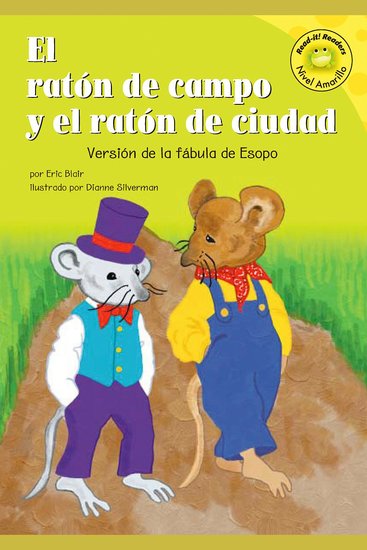 raton de campo y el raton de ciudad El - Versión de la fábula de Esopo - cover