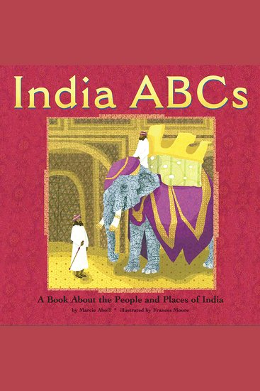 India ABCs - A Book About the People and Places of India - cover