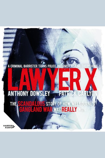 Lawyer X - cover