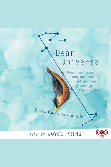 Dear Universe - Poems on Love Longing and Finding Your Place in the Cosmos - cover
