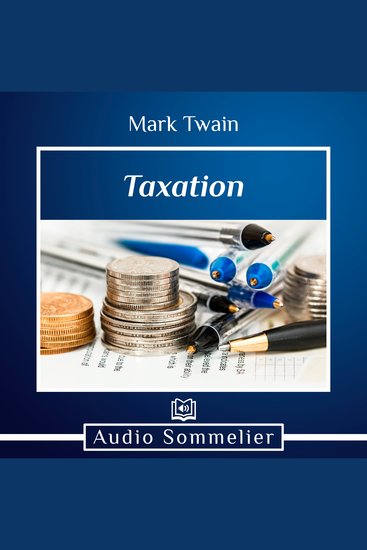 Taxation - cover