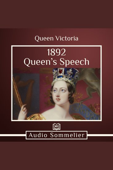 1892 Queen’s Speech - cover