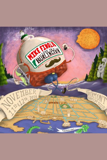 Mike Finoia: Live in Burlington - cover
