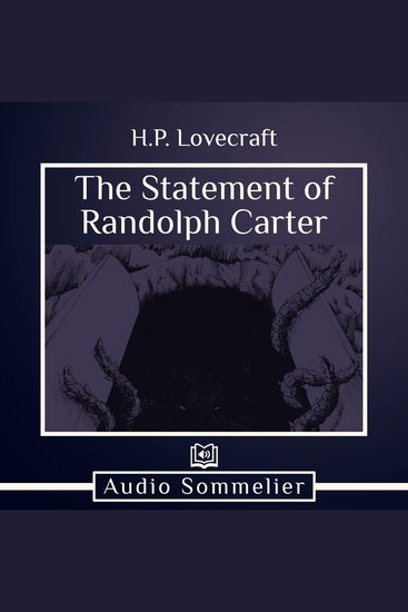 The Statement of Randolph Carter - cover