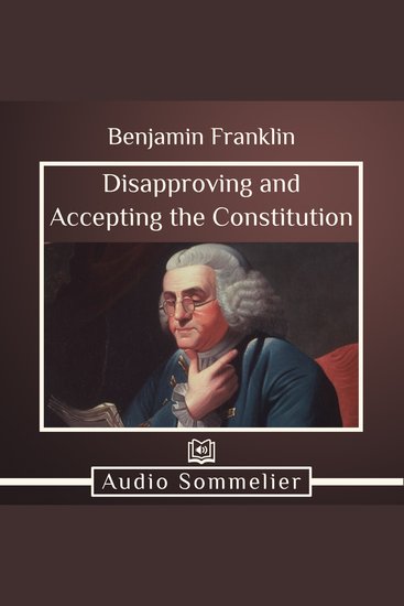 Disapproving and Accepting the Constitution - cover