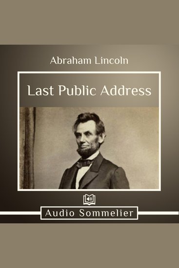Last Public Address - cover