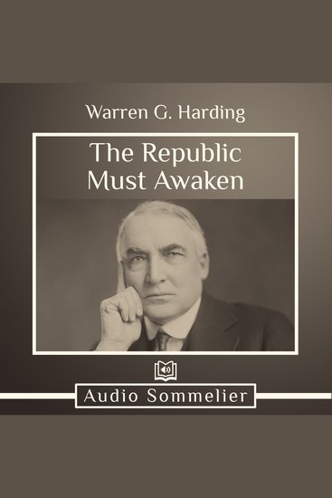 The Republic Must Awaken - cover