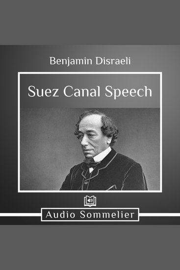Suez Canal Speech - cover