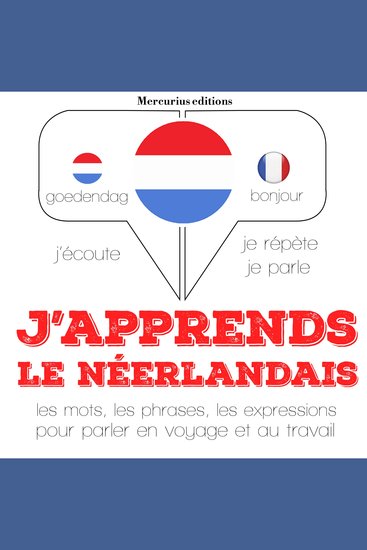 J'apprends le néerlandais - cover