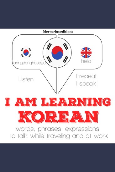 I am learning Korean - cover