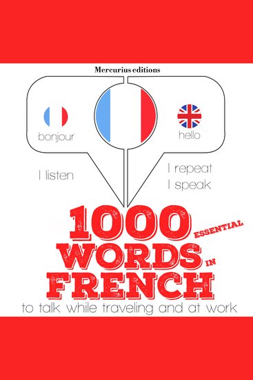 1000 essential words in French - cover