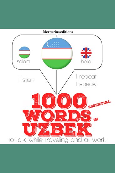 1000 essential words in Uzbek - cover