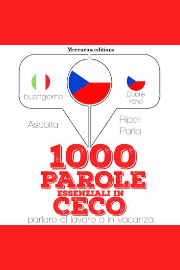 1000 parole essenziali in Ceco - cover