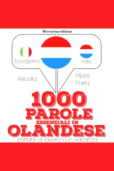 1000 parole essenziali in Olandese - cover