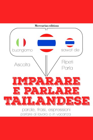 Imparare e parlare Tailandese - cover
