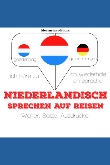 Niederländisch sprechen auf Reisen - cover
