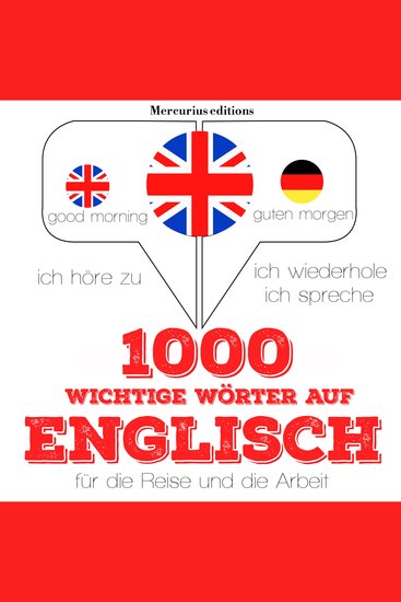 1000 wichtige Wörter auf Englisch für die Reise und die Arbeit - cover