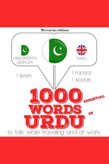 1000 essential words in Urdu - cover
