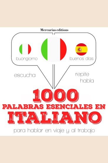 1000 palabras esenciales en italiano - cover