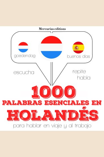 1000 palabras esenciales en holandés - cover