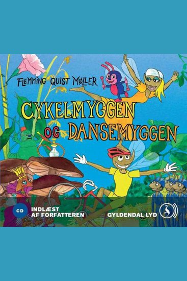Cykelmyggen og dansemyggen på eventyr - cover