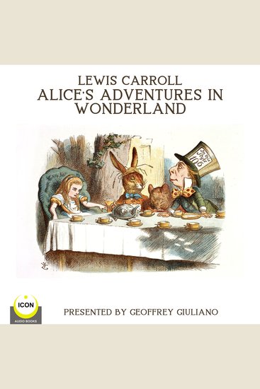 Lewis Carroll Alice's Adventures In Wonderland - cover