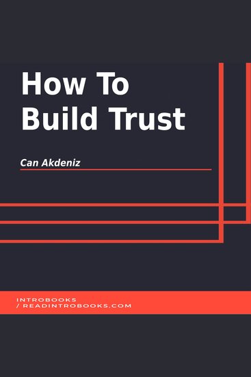 How To Build Trust - cover