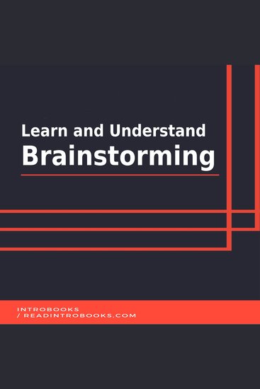Learn and Understand Brainstorming - cover